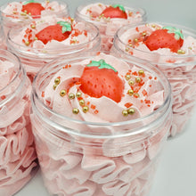 Load image into Gallery viewer, Strawberry Jam Whipped Sugar Scrub