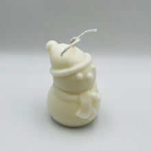 Load image into Gallery viewer, Snowman Candle