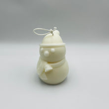 Load image into Gallery viewer, Snowman Candle