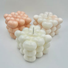 Load image into Gallery viewer, Hearts Cube Candle