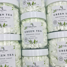 Load image into Gallery viewer, Green Tea Whipped Soap