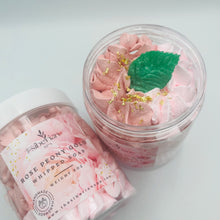Load image into Gallery viewer, Rose Peony Gold Whipped Soap