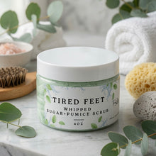 Load image into Gallery viewer, Tired Feet Whipped Sugar Scrub