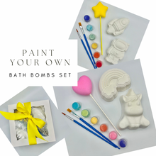 Load image into Gallery viewer, Paint Your Own Bath Bomb Set