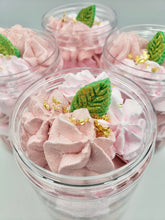 Load image into Gallery viewer, Rose Peony Gold Whipped Soap