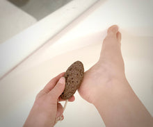 Load image into Gallery viewer, Lava Pumice Stone with Cotton Hanging Loop