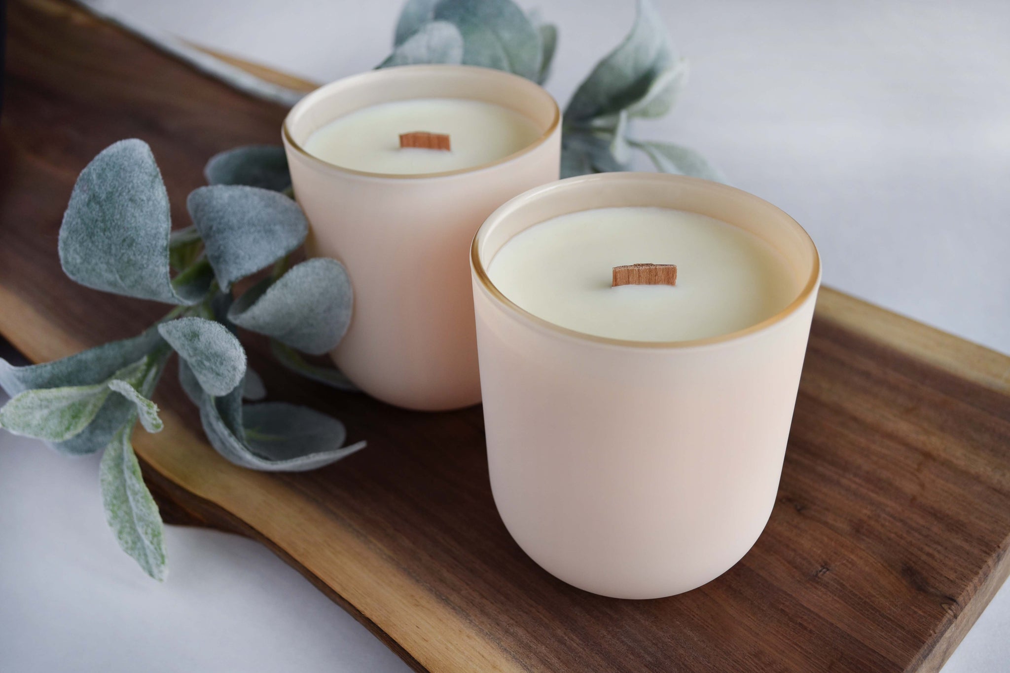 Crystal aromatherapy crackling wooden wick candles – The Magical Bee