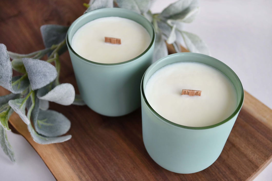 Citrus Mist Crackling Wood Wick Candle