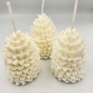 Pine Cone Candle