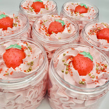 Load image into Gallery viewer, Strawberry Jam Whipped Sugar Scrub
