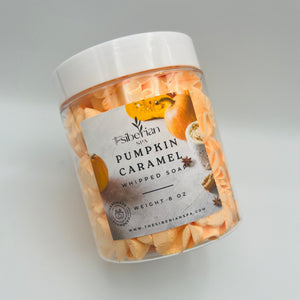 Pumpkin Caramel Whipped Soap