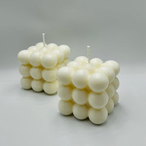 Bubble Cube Candle