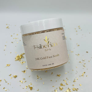 24K Gold Face Scrub