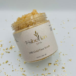 24K Gold Face Scrub