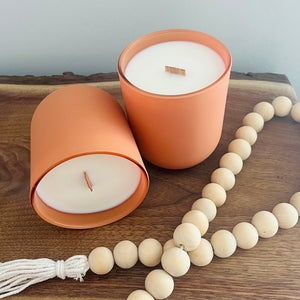 Pumpkin Caramel Crackling Wood Wick Candle