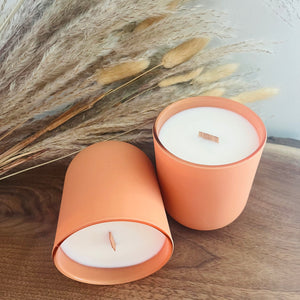 Pumpkin Caramel Crackling Wood Wick Candle