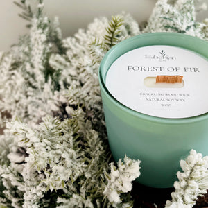 Forest Of Fir Crackling Wood Wick Candle