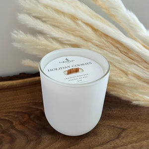 Holiday Cookies Crackling Wood Wick Candle