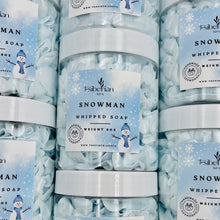 Load image into Gallery viewer, Snowman Whipped Soap
