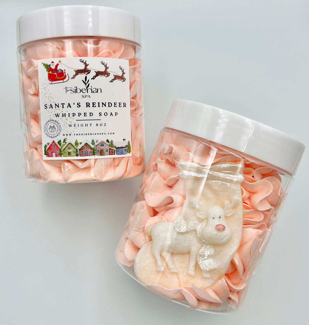 Santa's Reindeer Whipped Soap