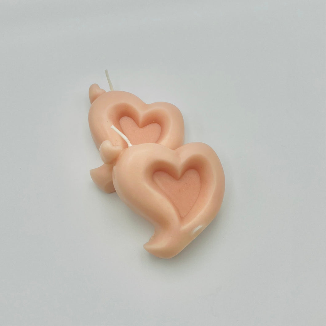 Mini Heart Candle