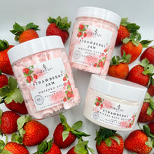 Load image into Gallery viewer, Strawberry Jam Whipped Sugar Scrub
