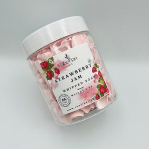 Strawberry Jam Whipped Soap