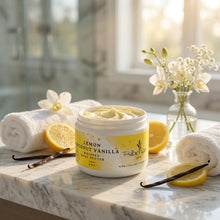 Load image into Gallery viewer, Lemon Coconut Vanilla Whipped Body Butter
