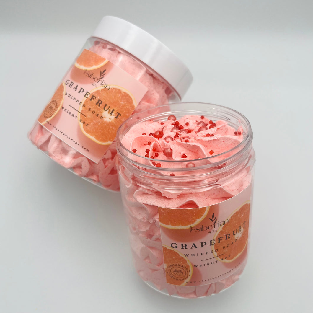 Grapefruit Whipped Soap