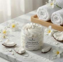 Load image into Gallery viewer, Coconut Whipped Sugar Scrub
