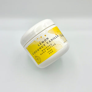 Lemon Coconut Vanilla Whipped Body Butter