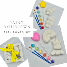 Load image into Gallery viewer, Paint Your Own Bath Bomb Set
