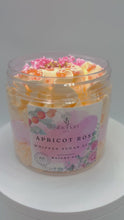 Load and play video in Gallery viewer, Apricot Rose Whipped Sugar Scrub
