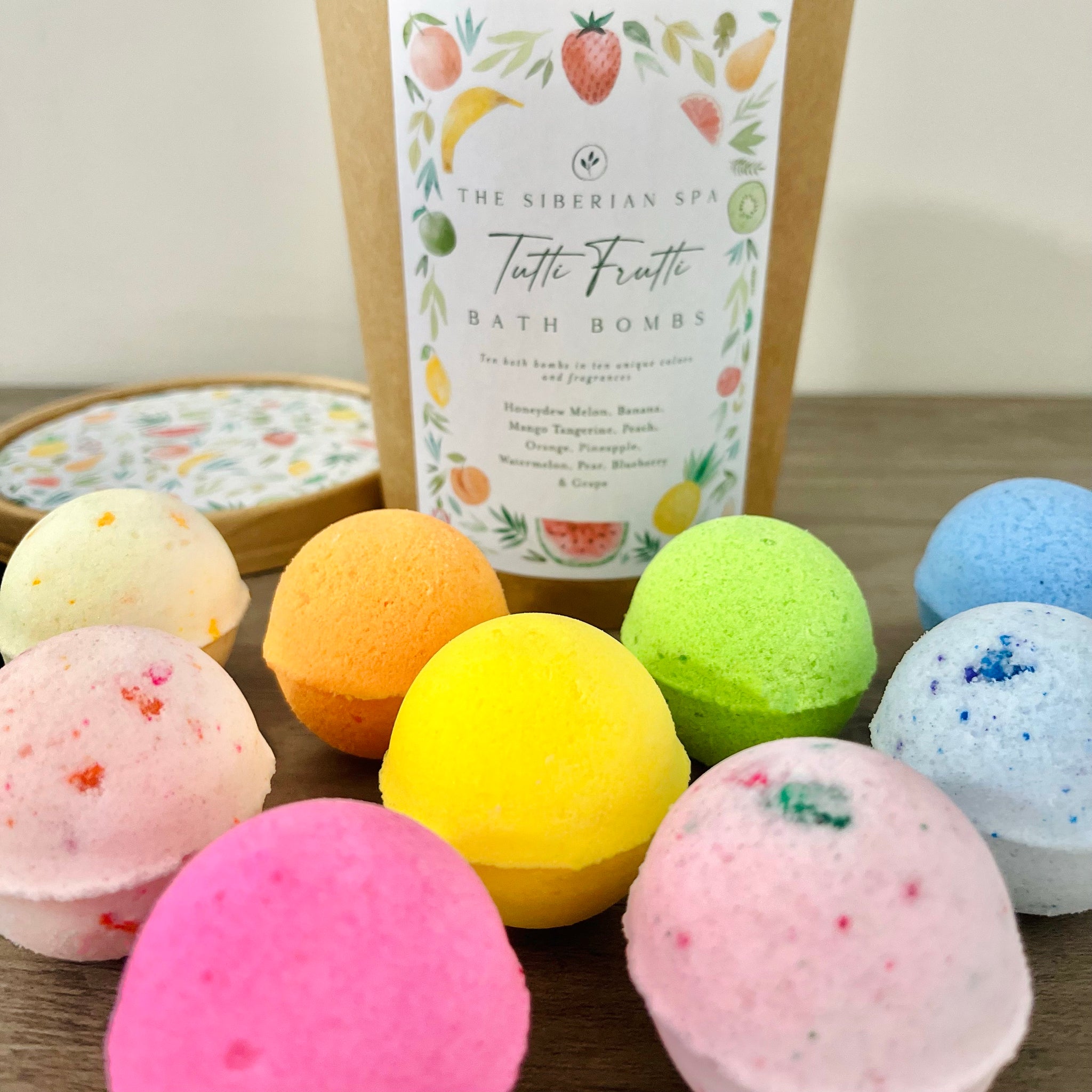 Mini bombes de bain Tutti Frutti