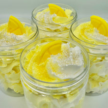 Load image into Gallery viewer, Lemon Coconut Vanilla Whipped Sugar Scrub
