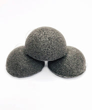 Load image into Gallery viewer, Konjac Sponge Biodegradable Charcoal | Zero Waste
